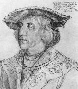 Albrecht Durer Portrait of Maximilian I Spain oil painting artist